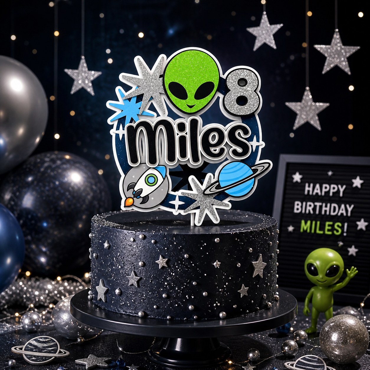 Alien Cake Topper