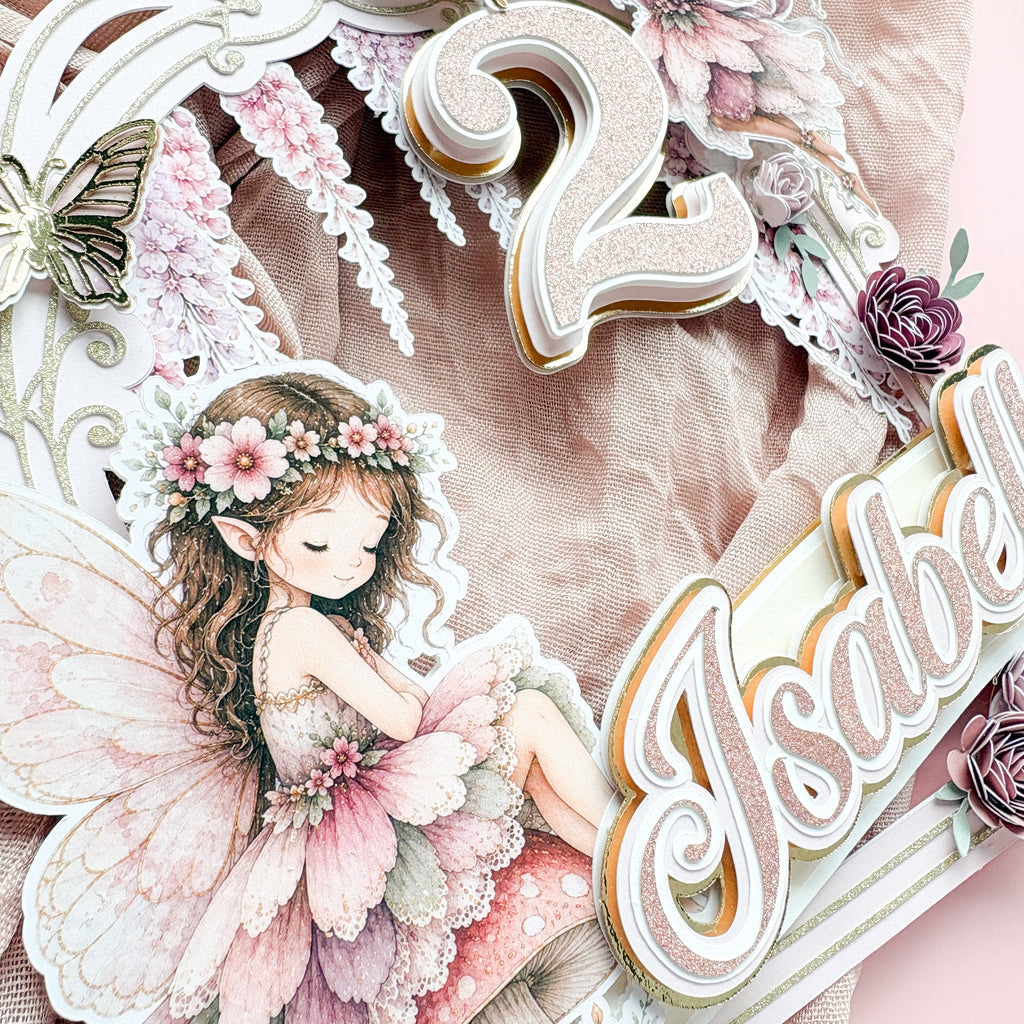 Fairy Garden Cake Topper