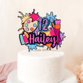 Art Party Cake Topper