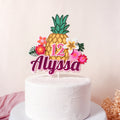 Luau Pineapple Cake Topper