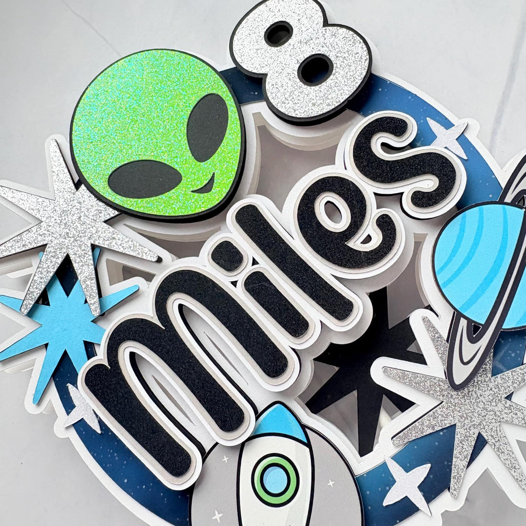 Alien Cake Topper